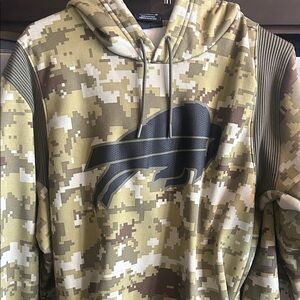 NFL Camo Salute to Service Bills Hoodie